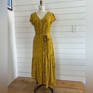 Boden dress. Fun angle hem.